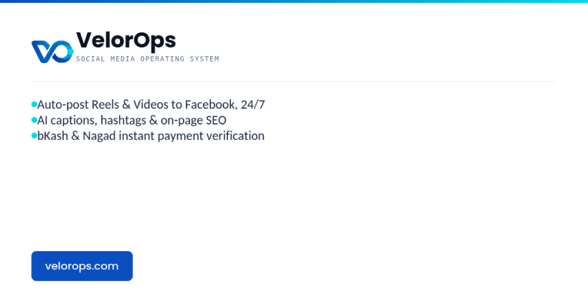 Comparison of Facebook auto publishers and video schedulers in 2026 — VelorOps vs legacy tools